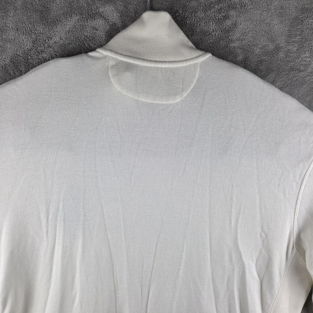 Vintage Polo Ralph Lauren Big Pony Track Full Zip Beige Jacket Mens 2XL